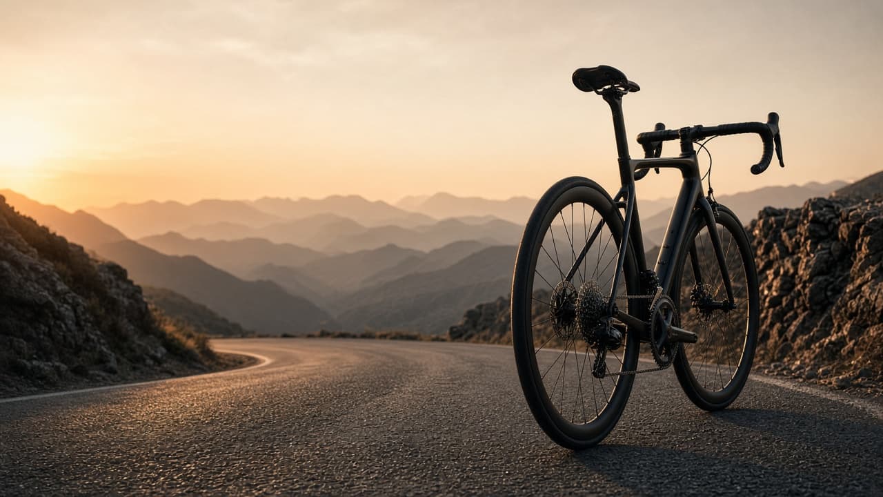Cycling gear — charcoal and orange hub hero